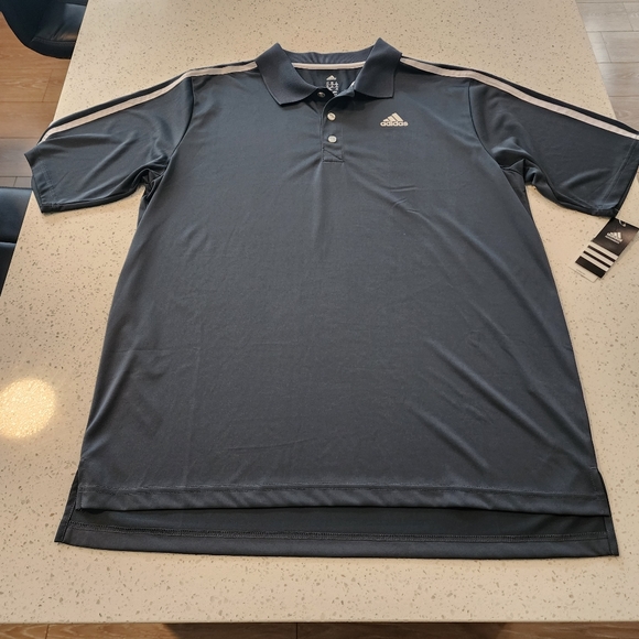adidas Other - 2XL Adidas Climalite Grey Polo NWT